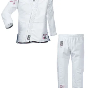 BJJ  GI "EXTREME 2.0 KIDS"  BLANCO / ROSA 500 Gr