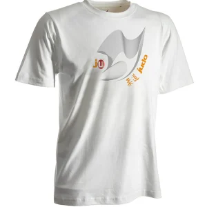CAMISETA JUDO "MOIRÉ" BLANCO JUSPORTS