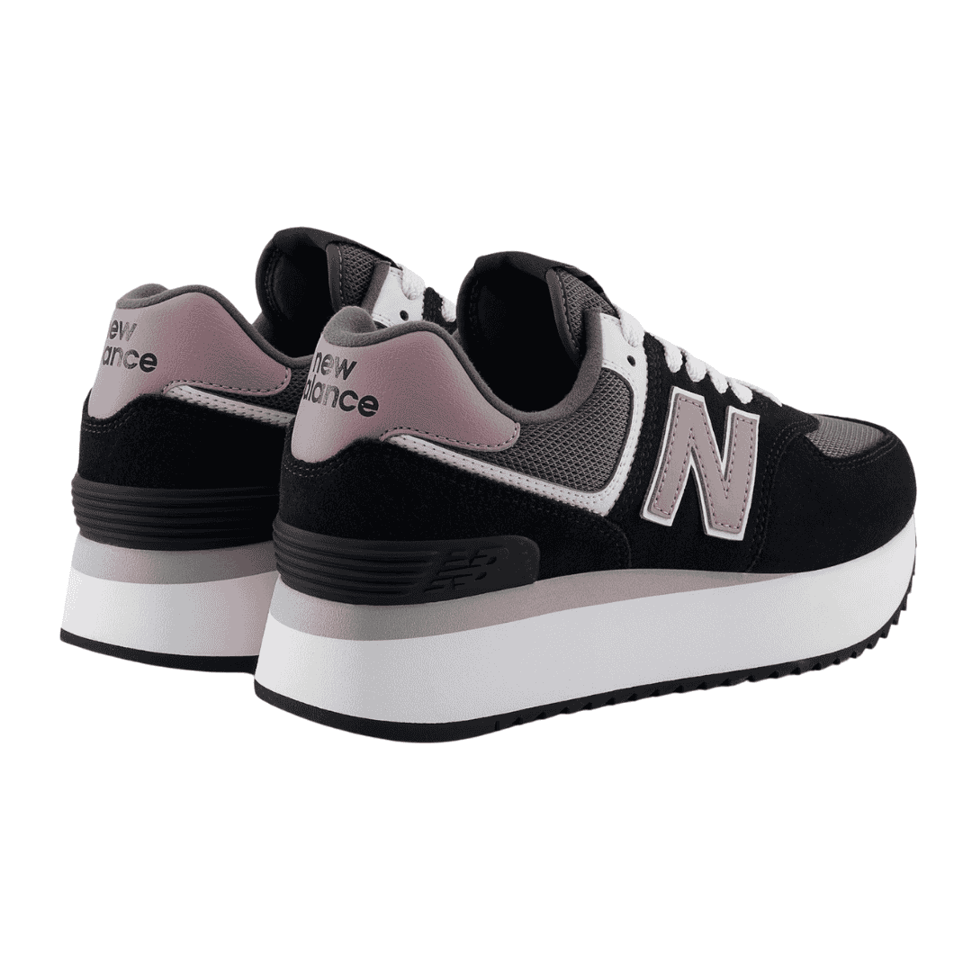 Zapatillas New Balance 574 Plus Negro - Imagen 6